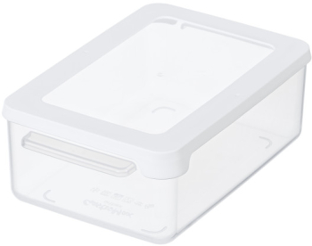Cutie depozitare alimente capac etans SmartStore LunchBox caserola pranz fara BPA transparenta 1L 