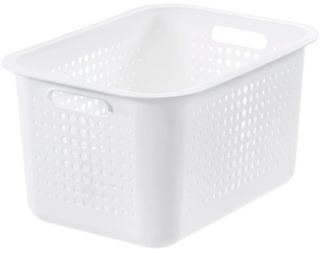 Cutie depozitare si organizare SmartStore Recycled 20 din plastic reciclat Alb 37x28x20 cm