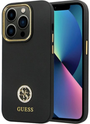 Husa de protectie neagra pentru iPhone 14 Pro. 