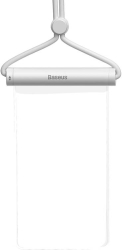 Waterproof Phone Case Baseus AquaGlide with Cylindrical Lock White 