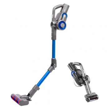Aspirator vertical JIMMY H8 Upgrade 550W 185 AW pliabil autonomie 65 minute LCD Gri/Albastru 