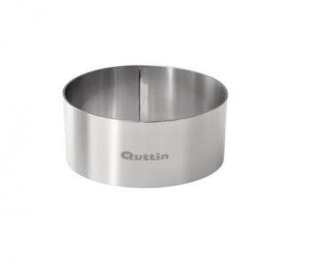 Forma rotunda inox 12x4.5 cm 