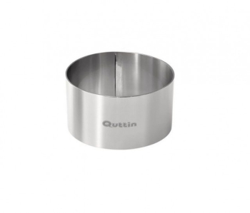 Forma rotunda inox 8x4.5 cm 