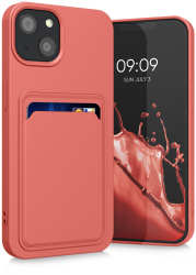 Husa kwmobile pentru Apple iPhone 13 Silicon Roz 55955.76 