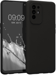 Husa Kwmobile pentru OPPO A94 5G Silicon Negru 58332.01 