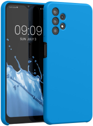 Husa Kwmobile pentru Samsung Galaxy A32 5G Silicon Albastru 54336.157 