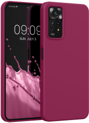 Husa Kwmobile pentru Xiaomi Redmi Note 11 Pro/Redmi Note 11 Pro 5G Silicon Violet 57373.100 