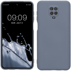 Husa Kwmobile pentru Xiaomi Redmi Note 9S/Redmi Note 9 Pro/Redmi Note 9 Pro Max Silicon Albastru 56562.12 