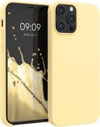 Husa pentru Apple iPhone 12 Pro Max Silicon Galben 52644.158 