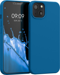 Husa pentru Apple iPhone 13 Silicon Albastru 55948.228 kwmobile 