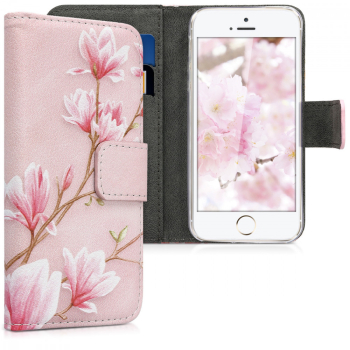 Husa pentru Apple iPhone 5 / iPhone 5s / iPhone SE Piele ecologica Roz 20207.22 