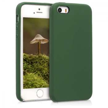 Husa pentru Apple iPhone 5 / iPhone 5s / iPhone SE Silicon Verde 42766.80 