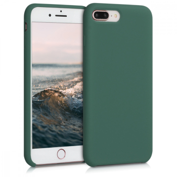Husa pentru Apple iPhone 8 Plus / iPhone 7 Plus Silicon Verde 40842.166 