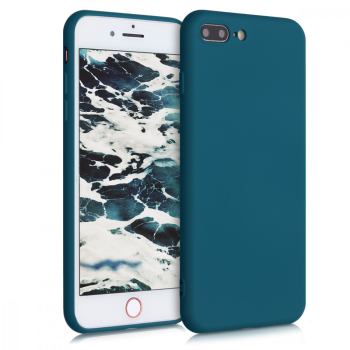 Husa pentru Apple iPhone 8 Plus / iPhone 7 Plus Silicon Verde 49981.57 