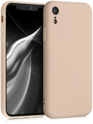 Husa pentru Apple iPhone XR Silicon Crem 49983.154 