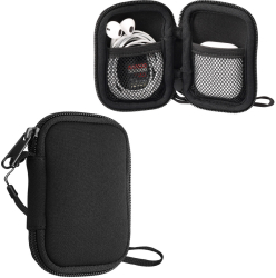 Husa pentru casti Kwmobile Negru Neopren 58147.01 