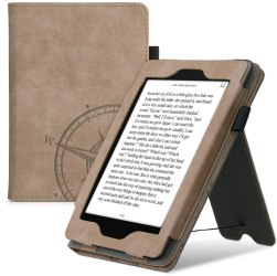 Husa pentru Kindle Paperwhite 7 Piele ecologica Maro kwmobile 56268.01 