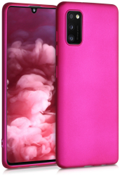Husa pentru Samsung Galaxy A41 Silicon Roz 52254.65 