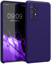 Husa pentru Samsung Galaxy A52 / Galaxy A52 5G / Galaxy A52s 5G Silicon Albastru 54347.226 kwmobile 