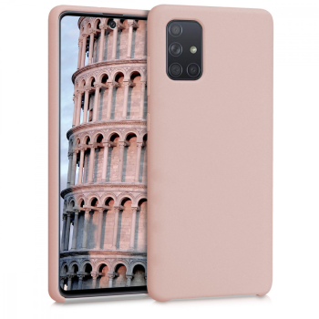 Husa pentru Samsung Galaxy A71 Silicon Roz 51209.52 