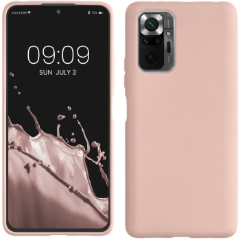Husa pentru Xiaomi Redmi Note 10 Pro Silicon Rose Gold 54552.31 
