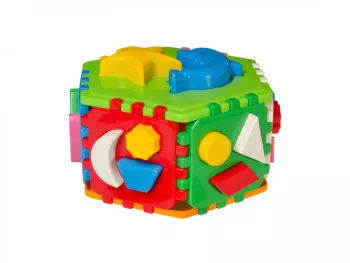 Jucarie educational Technok hexagon sortator de forme geometrice 