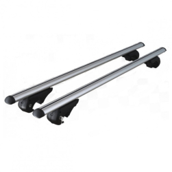 Kit / Set 2 bare portbagaj cu cheie VW T-Cross 2018--Prezent -aluminiu-K40 