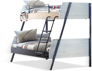 Pat etajat pentru copii Colectia Trio 90x 200-120x200 cm 