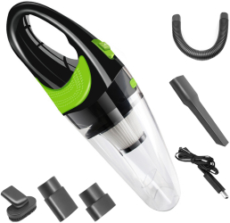 Aspirator auto umed-uscat Wireless cu acumulator incorporata de 2700 mAh accesoriu pentru spati inguste perie curatare putere 120W - Lee