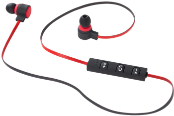 Casti cu Bluetooth 4.1 Stereo Headset negru - rosu 
