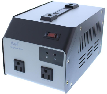 Convertor tensiune 220V-110V 1000VA 2 iesiri WELL 
