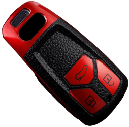 Husa pentru cheie Audi A4 B9 A5 A6 8S 8W Q5 Q7 4M S4 S5 S7 TT TTS TFSI RS rosu 