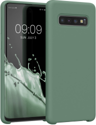 Husa pentru Samsung Galaxy S10 Silicon Verde 47732.166 