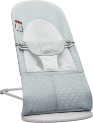 BabyBjorn - Balansoarul Balance Soft Silver/White Mesh 