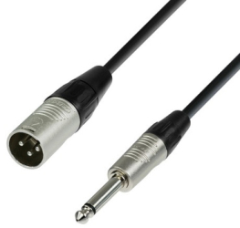 Cablu XLR tata Jack tata Adam Hall Cables 4 STAR MMP 0600