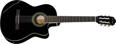 Chitara Electroclasica Harley Benton CG200CE-BK 