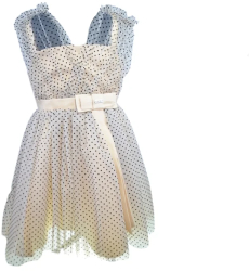 Rochie eleganta fara maneci pentru fete Mini Junior DR160-Y4F21 Bej 