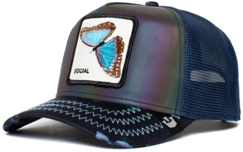 Sapca Goorin Brothers trucker soirees for days bleumarin 