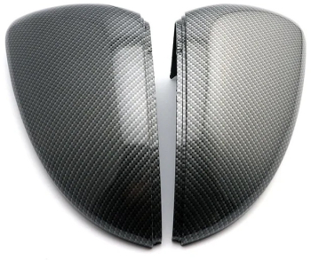 Set 2 capace oglinzi fibra de carbon Volkswagen Golf/Touran