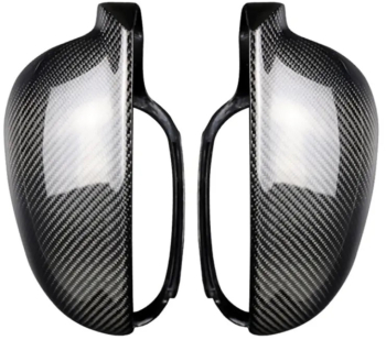 Set 2 capace oglinzi Volkswagen/Skoda/Seat fibra de carbon 