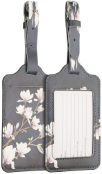 Set 2 Etichete pentru bagaje Kwmobile Multicolor Piele ecologica 53127.07 