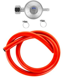 SET REDUCTOR GAZ CU FURTUN 1M SI COLIERE 