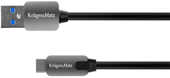 CABLU USB 3.0 TATA - USB TATA TIP C 0.5M KRUGER&MATZ 
