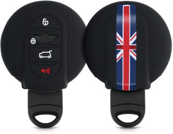 Husa Cheie Auto pentru Mini - 3 Butoane - Smart Key kwmobile Silicon Multicolor 56225.01 