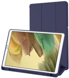 Husa pentru Samsung Galaxy Tab A7 Lite - Marmalis Flex Trifold Albastru Inchis 
