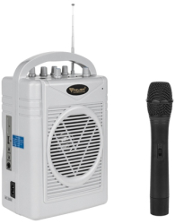 KIT WIRELESS PORTABIL MICROFON + BOXA AMPLIFICATA 
