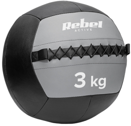 MINGE MEDICINALA PENTRU EXERCITII 3 KG REBEL ACTIVE 