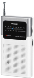 MINI RADIO PORTABIL ALB SENCOR 