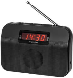RADIO AM FM PORTABIL CU ALARMA KRUGER&MATZ 