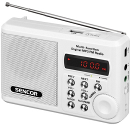 RADIO PORTABIL MICRO SD ALB SENCOR 